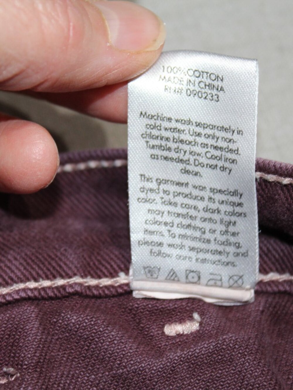PacSun High Waist Shorts in Burgundy - Picture 8 of 11